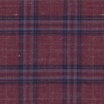 Red 25027 - Wool Silk Linen Pants