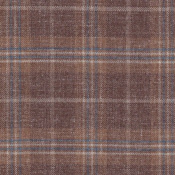 Brown 25035 - Wool Silk Linen Pants