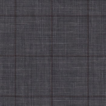 Grey 25053 - Wool Silk Linen Pants