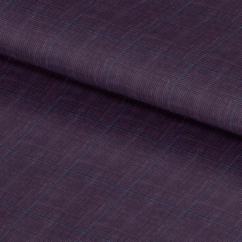Purple 25054 - Wool Silk Linen Pants