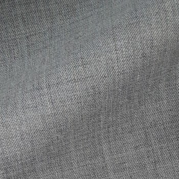 LIGHT GRAY TWILL WOOL BLEND