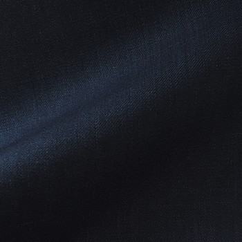 VERY DARK BLUE (MOSTLY BLACK) TWILL WOOL BLEND