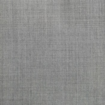 LIGHT GRAY TWILL WOOL BLEND