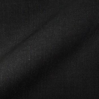 VERY DARK GRAY TWILL WOOL BLEND