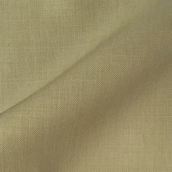 SLIGHTLY DESATURATED YELLOW TWILL WOOL BLEND