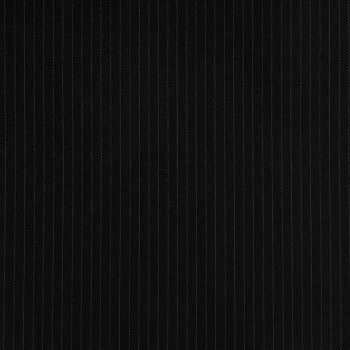 BLACK PINSTRIPE THIN WOOL BLEND
