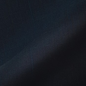 VERY DARK BLUE  (MOSTLY BLACK) GLEN PLAID WOOL BLEND