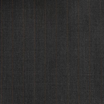 DARK GREY PINSTRIPE LARGE WOOL BLEND