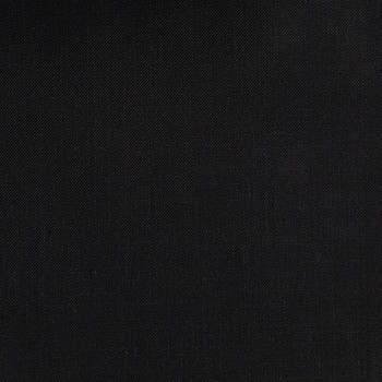 VERY DARK GREY (MOSTLY BLACK) LARGE PINSTRIPE WOOL BLEND