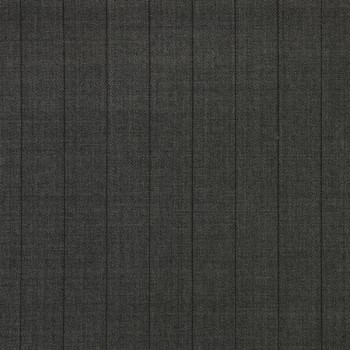 DARK GREY PINSTRIPE LARGE WOOL BLEND