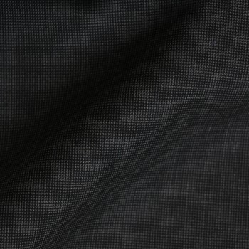 DARK GREY PLAIN WOOL BLEND