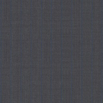 Medium Grey Blue Chalk Striped Pant