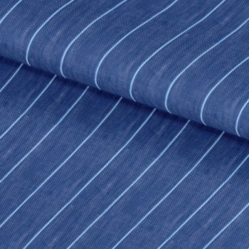 Blue LH262-2 - Pure Linen Suit