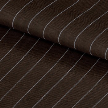 Brown LH262-3 - Pure Linen Suit