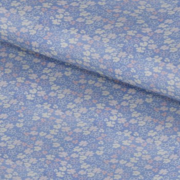 Light blue PRT2313 - 100% cotton printed shirts