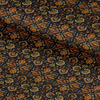 Orange PRT2341 - 100% cotton printed shirts