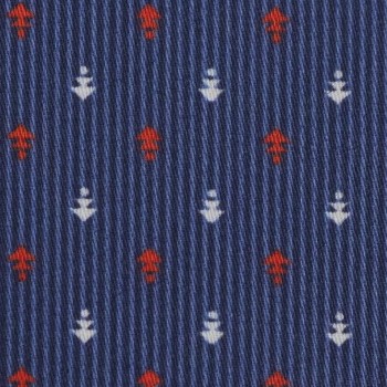 Blue PRT2344 - 100% cotton printed shirts