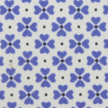 Blue PRT2352 - 100% cotton printed shirts