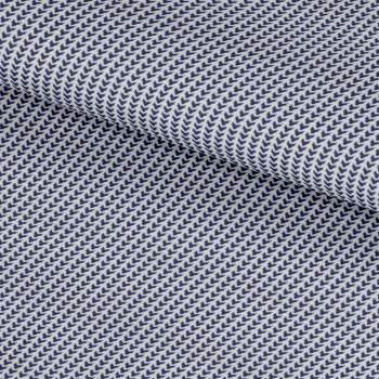 Blue PRT2356 - 100% cotton printed shirts