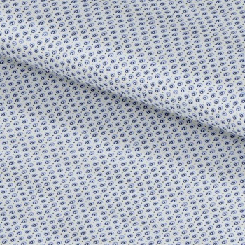 Blue PRT2368 - 100% cotton printed shirts