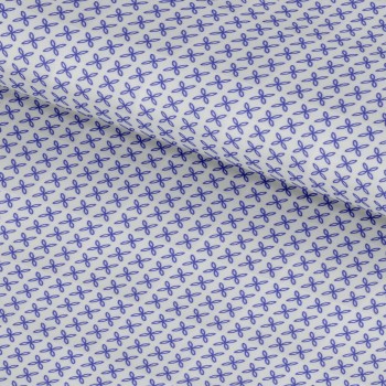 Blue PRT2397 - 100% cotton printed shirts