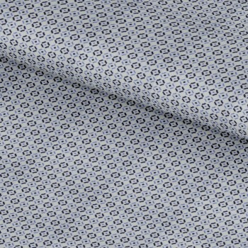 Blue PRT2401 - 100% cotton printed shirts