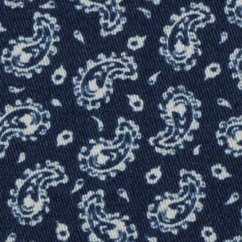 Blue PRT2411 - 100% cotton printed shirts