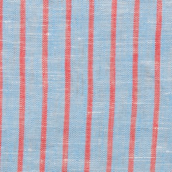 Blue Red Pinstripe Linen Shirts