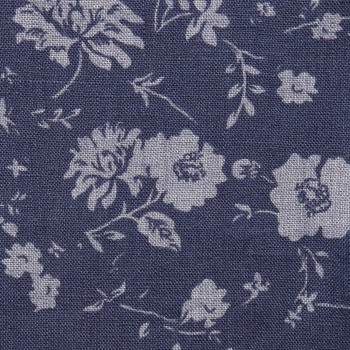 Indigo Flower Linen Shirts