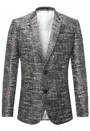 เสื้อสูท ผ้าทอลายเส้น