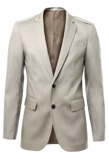 แจ็คเก็ตสูทสีน้ำตาล