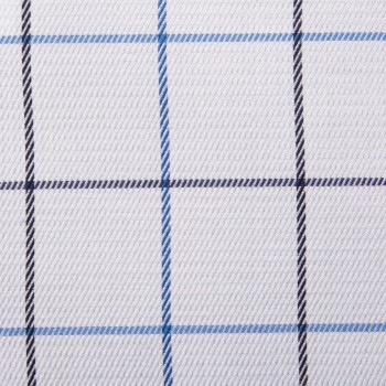 Blue Windowpane Cotton Shirts