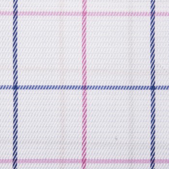 Pink Windowpane Cotton Shirts