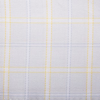 Yellow Tattersal Check Cotton Shirts