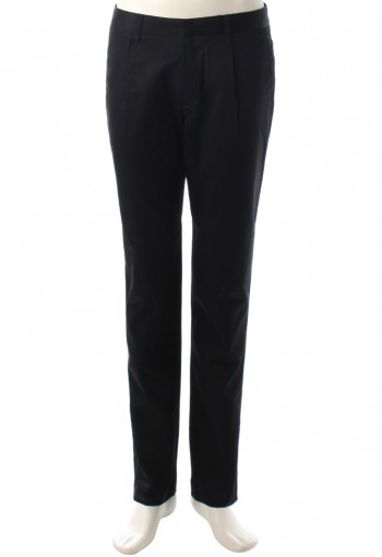 กางเกงสีดำจับเกล็ดหน้า เดินเส้นฝากระเป๋าหลัง