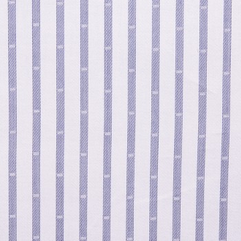 Navy Blue Candy Stripe Cotton Shirts