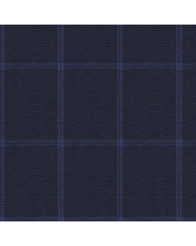 Blue 100330 - 100% Wool Suit