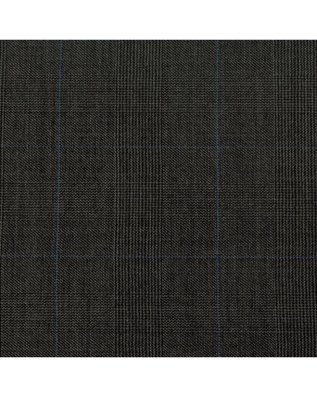 Mid Window Grey Single Blue Suit