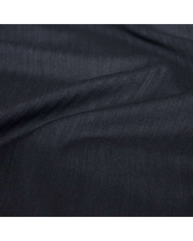 Steel Blue Herringbone Suit