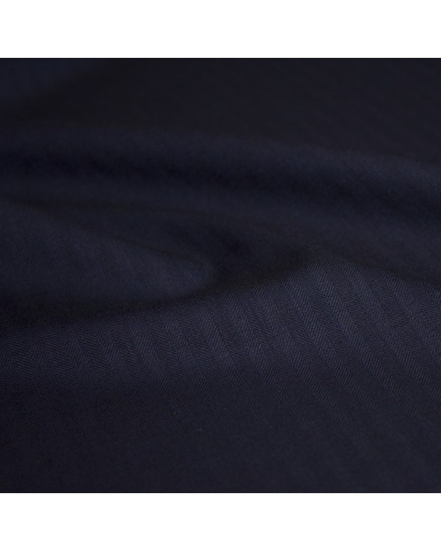 Navy Blue Herringbone Suit
