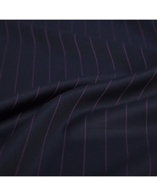 Navy Large Pink Stripe Suit