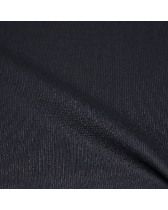 Navy Blue Mini Pin Striped Flannel Pants