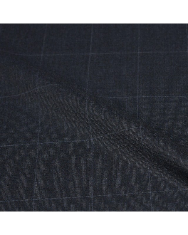 Navy Blue Windows Flannel Pants