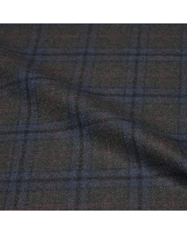 Blue 21313-1 - 120s Flannel Wool Suit