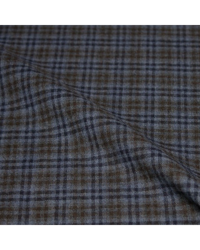 Blue Mini Windows Flannel Pants