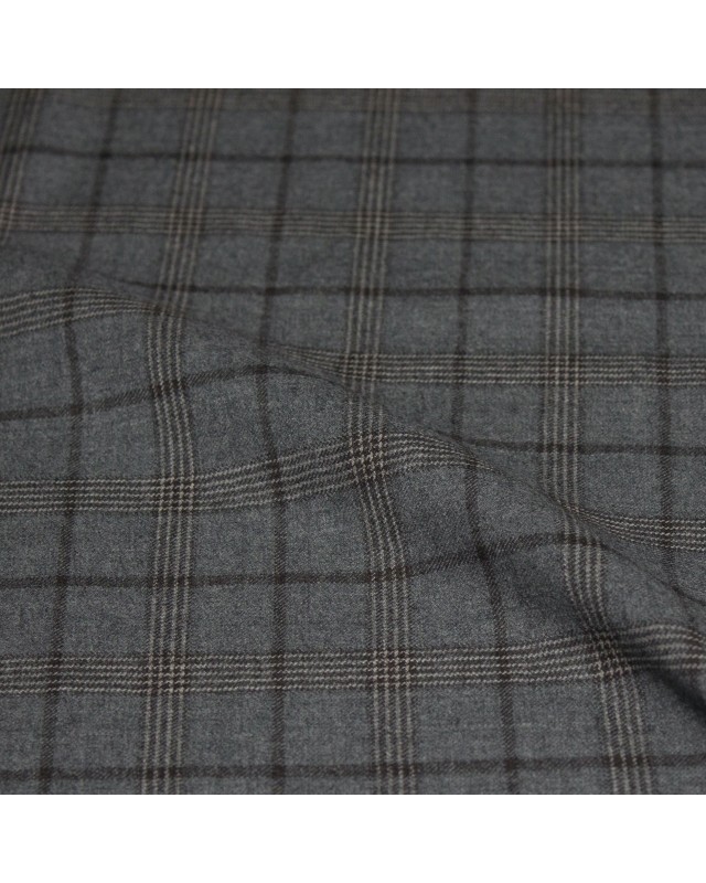 Blue Slate Windows Flannel Pants
