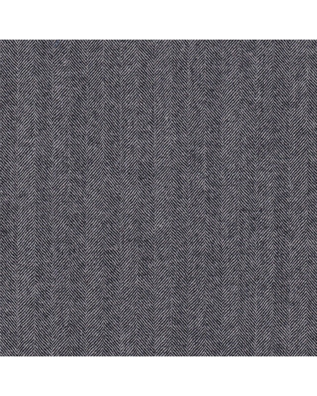 Grey 21356 - 120s Flannel Wool Pants