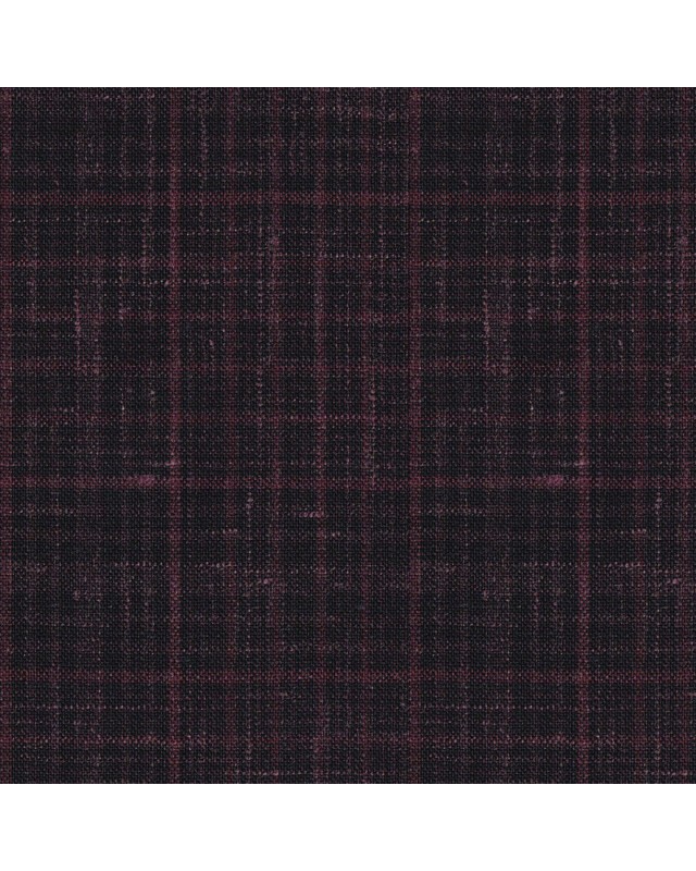 Black 25009-1 - Wool Silk Linen Pants