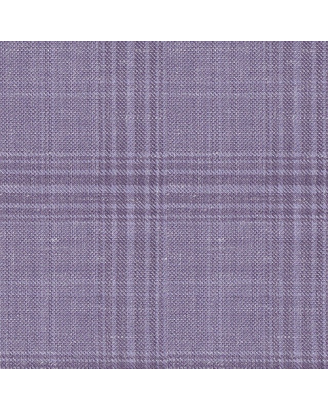 Purple 25087 - Wool Silk Linen Pants