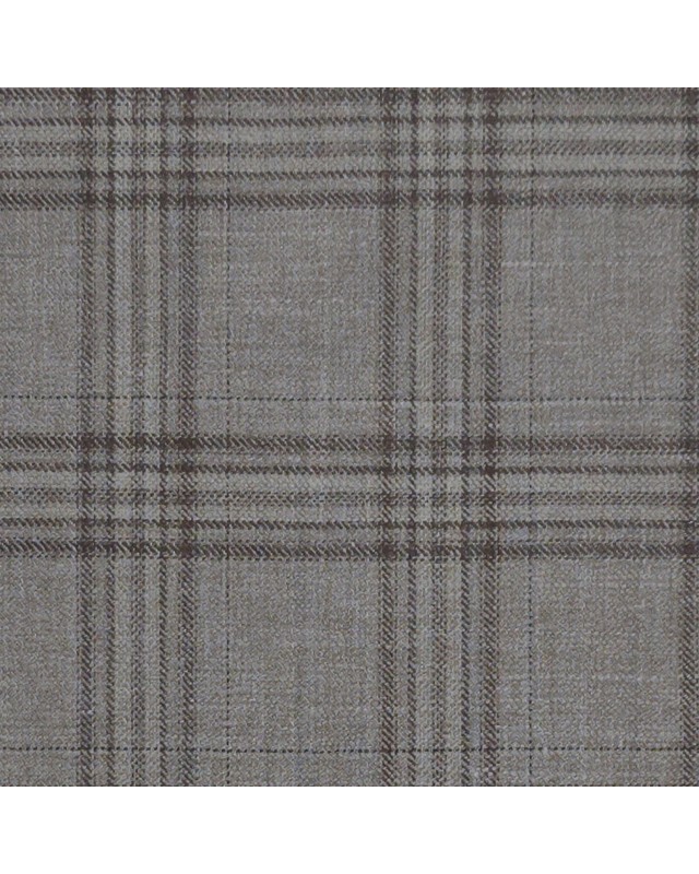 Grey 26002-2 - Wool Silk Linen Suit